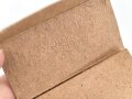 2 Stück leere Patronenschachteln für je 15 Schuss Munition zum K98 der Wehrmacht