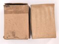 2 Stück leere Patronenschachteln für je 15 Schuss Munition zum K98 der Wehrmacht
