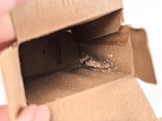 2 Stück leere Patronenschachteln für je 15 Schuss Munition zum K98 der Wehrmacht