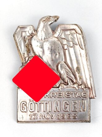 Blechabzeichen "Kreistag 17. November 1935...