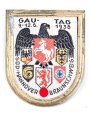 Gewebtes Abzeichen " Gautag 1938 Süd Hannover Braunschweig"