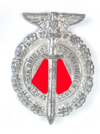 Blechabzeichen "Appell der SA Brigade 57 Göttingen 1935"