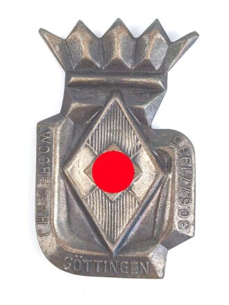 Blechabzeichen "Woche der HJ Göttingen 1935"