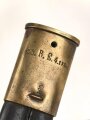 Kaiserreich, Preussen, Seitengewehr Modell 1871, Kammerstück, W 73, Hersteller Coulaux & Co Klingenthal, Abnahmestempel auf allen Teilen, Truppenstempel auf Parierstange, Mundblechschraube fehlt, einsatzgeschliffen ,