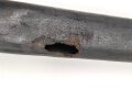 Kaiserreich, Preussen, Seitengewehr Modell 1871, Kammerstück, W 73, Hersteller Coulaux & Co Klingenthal, Abnahmestempel auf allen Teilen, Truppenstempel auf Parierstange, Mundblechschraube fehlt, einsatzgeschliffen ,