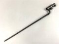 Österreich, Tüllenbajonett   Modell 1854 ohne Scheide für die Gewehre Lorenz, Wänzel oder auch bayrisches Podewilsgewehr , Vierkantklinge, Gesamtlänge 55,5 cm  um einen halben cm leicht gekürzt , 18,5 Tülleninnendurchmesser, Tüllenlänge 80,5 cm, 