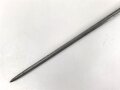 Österreich, Tüllenbajonett   Modell 1854 ohne Scheide für die Gewehre Lorenz, Wänzel oder auch bayrisches Podewilsgewehr , Vierkantklinge, Gesamtlänge 55,5 cm  um einen halben cm leicht gekürzt , 18,5 Tülleninnendurchmesser, Tüllenlänge 80,5 cm, 