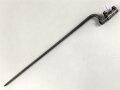 Österreich, Tüllenbajonett   Modell 1854 ohne Scheide für die Gewehre Lorenz, Wänzel oder auch bayrisches Podewilsgewehr , Vierkantklinge, Gesamtlänge 55,5 cm  um einen halben cm leicht gekürzt , 18,5 Tülleninnendurchmesser, Tüllenlänge 80,5 cm, 
