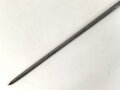 Österreich, Tüllenbajonett   Modell 1854 ohne Scheide für die Gewehre Lorenz, Wänzel oder auch bayrisches Podewilsgewehr , Vierkantklinge, Gesamtlänge 55,5 cm  um einen halben cm leicht gekürzt , 18,5 Tülleninnendurchmesser, Tüllenlänge 80,5 cm, 
