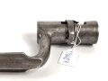 Frankreich, Tüllenbajonett 3 kantig, Typ  Modell AN 9 , wohl deutsches Beutestück, leicht gekürzt, Gesamtlänge 52,5 cm, Tüllenöffnung oben 22mm, Tüllenlänge 68 mm, deutsche Abnahme, 