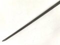 Frankreich, Tüllenbajonett 3 kantig, Typ  Modell AN 9 , wohl deutsches Beutestück, leicht gekürzt, Gesamtlänge 52 cm, Tüllenöffnung oben 22mm, Tüllenlänge 68 mm, deutsche Abnahme,