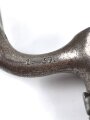 Frankreich, Tüllenbajonett 3 kantig, Typ  Modell AN 9 , wohl deutsches Beutestück, leicht gekürzt, Gesamtlänge 45,2 cm, Tüllenöffnung oben 22mm, Tüllenlänge 66,5 mm,