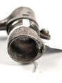 Frankreich, Tüllenbajonett 3 kantig, Typ  Modell AN 9 , wohl deutsches Beutestück, leicht gekürzt, Gesamtlänge 45,2 cm, Tüllenöffnung oben 22mm, Tüllenlänge 66,5 mm,
