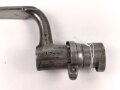 Frankreich, Tüllenbajonett 3 kantig, Typ  Modell AN 9 , wohl deutsches Beutestück, leicht gekürzt, Gesamtlänge 51,2 cm, Tüllenöffnung oben 22mm, Tüllenlänge 68 mm, deutsche Abnahme W mit Krone