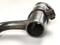 Frankreich, Tüllenbajonett 3 kantig, Typ  Modell AN 9 , wohl deutsches Beutestück, leicht gekürzt, Gesamtlänge 51,2 cm, Tüllenöffnung oben 22mm, Tüllenlänge 68 mm, deutsche Abnahme W mit Krone
