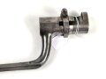 Frankreich, Tüllenbajonett 3 kantig, Typ  Modell AN 9 , wohl deutsches Beutestück, leicht gekürzt, Gesamtlänge 51,2 cm, Tüllenöffnung oben 22mm, Tüllenlänge 68 mm, Abnahme mit Kronenstempel auf KLingenansatz