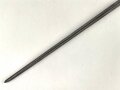 Frankreich, Tüllenbajonett 3 kantig, Typ  Modell AN 9 , wohl deutsches Beutestück, leicht gekürzt, Gesamtlänge 51,2 cm, Tüllenöffnung oben 22mm, Tüllenlänge 68 mm, Abnahme mit Kronenstempel auf KLingenansatz