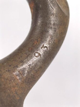 Österreich,Tüllenbajonett 3 kantig, Modell ähnlich 1798, Gesamtlänge 52 cm, Tüllenöffnung oben 21mm, etwas verbogen , Tüllenlänge 64mm, Klingenbreiteite 24 mm