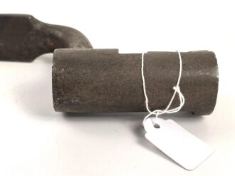 Österreich,Tüllenbajonett 3 kantig, Modell ähnlich 1798, Gesamtlänge 52 cm, Tüllenöffnung oben 21mm, etwas verbogen , Tüllenlänge 64mm, Klingenbreiteite 24 mm