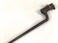 Österreich,Tüllenbajonett 3 kantig, Modell ähnlich 1798, Gesamtlänge 52 cm, Tüllenöffnung oben 21mm, etwas verbogen , Tüllenlänge 64mm, Klingenbreiteite 24 mm