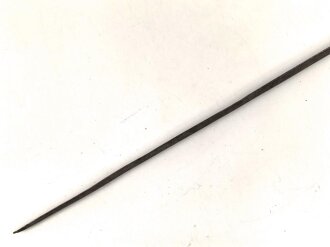 Tüllenbajonett 3 kantig, unbekannt,  Gesamtlänge 72,7 cm, Tüllenöffnung oben 24 mm,Tüllenlänge 66mm, Klingenbreiteite 18 mm