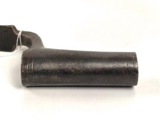 Tüllenbajonett 3 kantig, unbekannt, , Gesamtlänge 78,5 cm, Tüllenöffnung oben 21 mm,Tüllenlänge 681,5 mm, Klingenbreite 22,5 mm