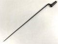 Tüllenbajonett 3 kantig, unbekannt, , Gesamtlänge 78,5 cm, Tüllenöffnung oben 21 mm,Tüllenlänge 681,5 mm, Klingenbreite 22,5 mm