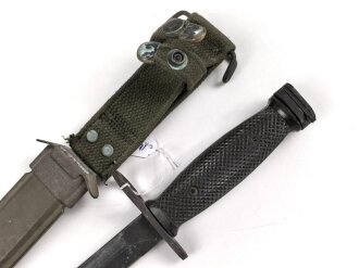 U.S. Army M7 Bajonett, Hersteller " IMPERIAL" , in M8A1 Scheide. Guter Gesamtzustand