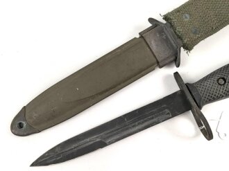 U.S. Army M7 Bajonett, Hersteller " IMPERIAL" , in M8A1 Scheide. Guter Gesamtzustand