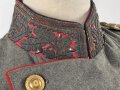 1. Weltkrieg Sachsen, kleiner Rock für einen General. Getragenes Stück in gutem Gesamtzustand, die Effekten gedunkelt