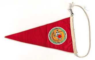 Wimpel Reichsparteitag 1934. Guter Zustand, Gesamtlänge 31cm