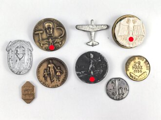 Konvolut Blechabzeichen III.Reich