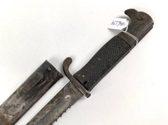 Preussen, Seitengewehr 98 mit Säge, Kammerstück...