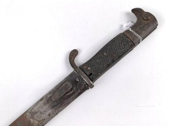 Preussen, Seitengewehr 98 mit Säge, Kammerstück...