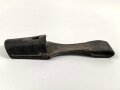 1. Weltkrieg, Koppelschuh für Seitengewehr 98/05 . Ungereinigtes Stück, datiert 1916