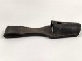1. Weltkrieg, Koppelschuh für Seitengewehr 98/05 . Ungereinigtes Stück, datiert 1916