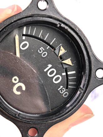 Luftwaffe Elektrischer Temperatur Anzeiger Fl 20342, Funktion nicht geprüft