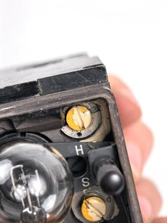 Luftwaffe Reflexvisier " Revi 16A" Fl 52940, Hersteller gxl. Verbaut unter anderem in ME109 und Me 163.... Guter Zustand, Funktion nicht geprüft