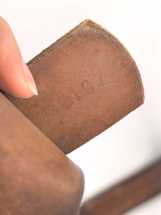 Kopperiemen Luftwaffe. Eiserner Gegenhalt, Gesamtlänge 106cm