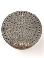 Gasmaskenfilter FE 37 Wehrmacht. Für Übungszwecke verwendetes Stück. Originallack, ungereinigt