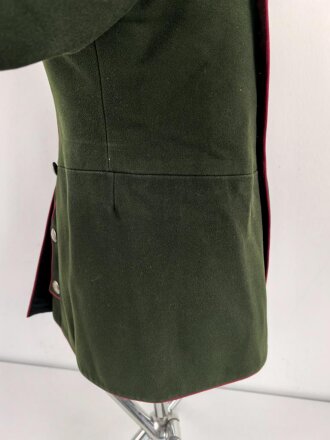 Bayern, Uniformrock für einen Angehörigen im 2. Ulanen Regiment " König " Ansbach. Eigentumstück in gutem Gesamtzustand