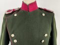 Bayern, Uniformrock für einen Angehörigen im 2. Ulanen Regiment " König " Ansbach. Eigentumstück in gutem Gesamtzustand