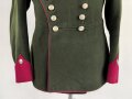 Bayern, Uniformrock für einen Angehörigen im 2. Ulanen Regiment " König " Ansbach. Eigentumstück in gutem Gesamtzustand