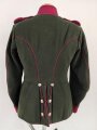 Bayern, Uniformrock für einen Angehörigen im 2. Ulanen Regiment " König " Ansbach. Eigentumstück in gutem Gesamtzustand