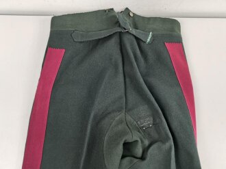 Bayern, Uniformhose für einen Angehörigen im 2. Ulanen Regiment Ansbach oder 2. Chevaulegers Regiment „Taxis“ Regensburg.  Eigentumstück in gutem Gesamtzustand