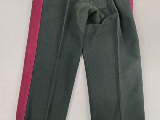 Bayern, Uniformhose für einen Angehörigen im 2. Ulanen Regiment Ansbach oder 2. Chevaulegers Regiment „Taxis“ Regensburg.  Eigentumstück in gutem Gesamtzustand