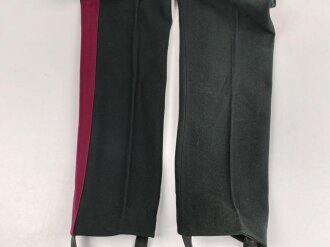 Bayern, Uniformhose für einen Angehörigen im 2. Ulanen Regiment Ansbach oder 2. Chevaulegers Regiment „Taxis“ Regensburg.  Eigentumstück in gutem Gesamtzustand