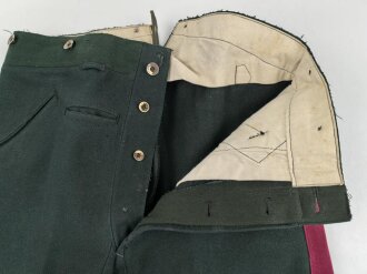 Bayern, Uniformhose für einen Angehörigen im 2. Ulanen Regiment Ansbach oder 2. Chevaulegers Regiment „Taxis“ Regensburg.  Eigentumstück in gutem Gesamtzustand