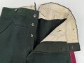 Bayern, Uniformhose für einen Angehörigen im 2. Ulanen Regiment Ansbach oder 2. Chevaulegers Regiment „Taxis“ Regensburg.  Eigentumstück in gutem Gesamtzustand
