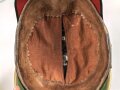 Preussen, Pickelhaube für einen Offizier der Infanterie. Ordentlichers Stück in gutem Gesamtzustand, keine Doppellöcher